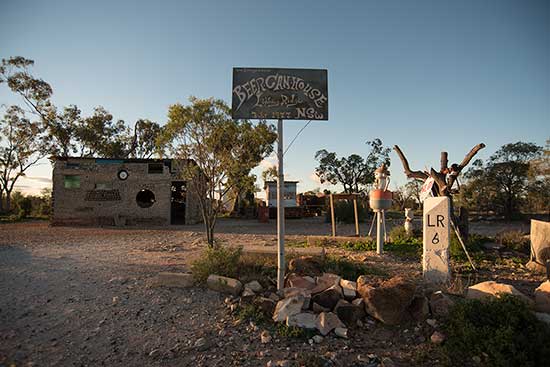 Beer Can House at Lightning Ridge