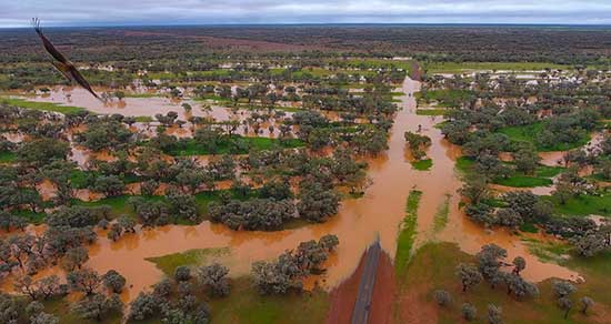  Middle flooded section 